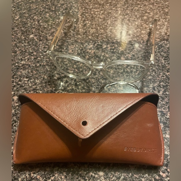 Blue Light/Morning glasses with case - Picture 2 of 5